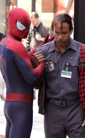 Andrew Garfield, Jamie Foxx Andrew Garfield, Jamie Foxx